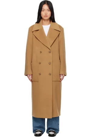 Elleme Manteau boyfriend beige