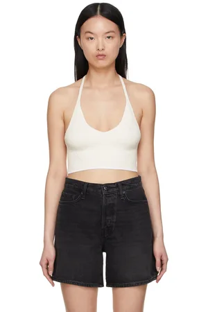 RAG&BONE Débardeur blanc cassé en coton