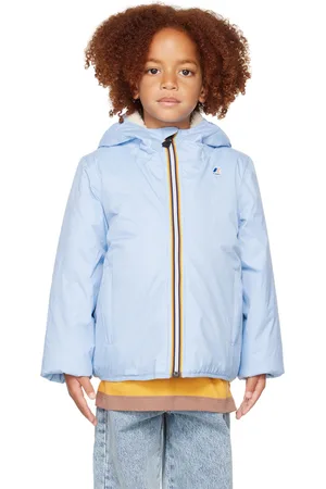 K-Way Enfant | Blouson pliable 3.0 Claude Orsetto bleu