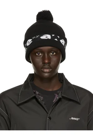 AWAKE NY Bonnet Block Out noir à logo