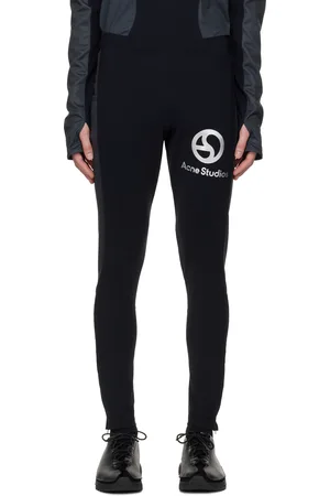 Acne Studios Legging noir à logo
