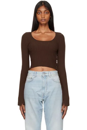 Loulou de Saison Pull Assens brun