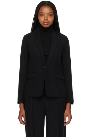 Vince Veston noir à revers tailleur