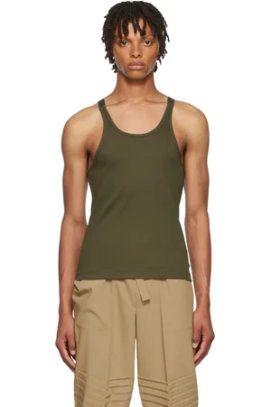 DION LEE Débardeur vert exclusif à SSENSE