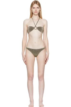SIMON MILLER Bikini Dango doré et argenté