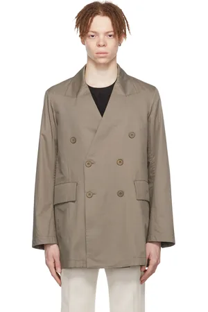 Cornerstone Veston gris en coton