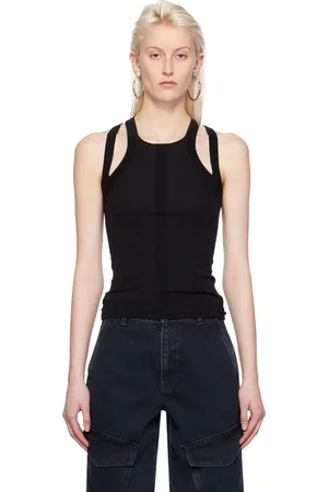 DION LEE Débardeur Sculpt Muscle noir