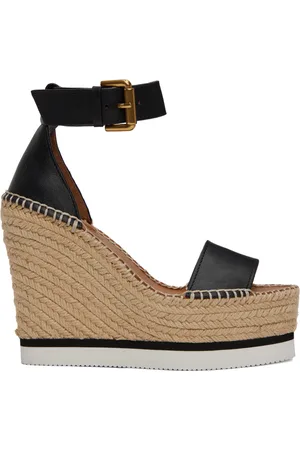 See by Chloé Espadrilles compensées Glyn noires