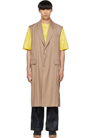 Feng Chen Wang Gilet brun en polyester