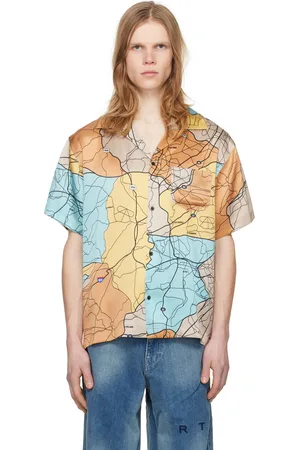RTA Chemise multicolore à motif graphique imprimé