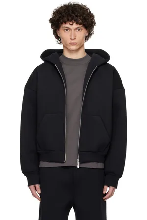 Seventh Pull à capuche V2 noir à glissière