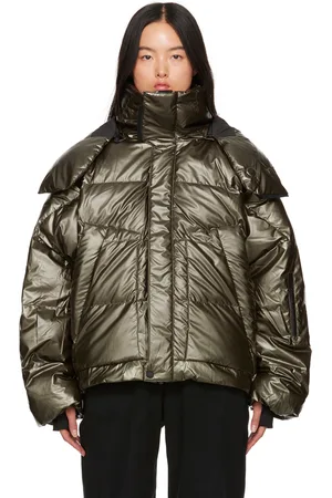 Templa Blouson Hyperion OS vert rembourré en duvet