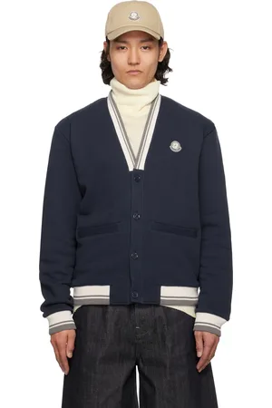 Moncler Cardigan bleu marine - Mercedes-Benz by NIGO