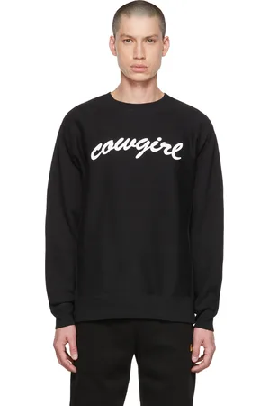 Cowgirl Blue Co Pull molletonné noir à logo