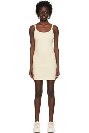 RAG&BONE Robe beige en coton bio