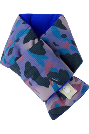 BAPE Enfant | Écharpe mauve à motif camouflage