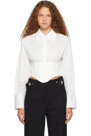 DION LEE Chemise Internal blanche