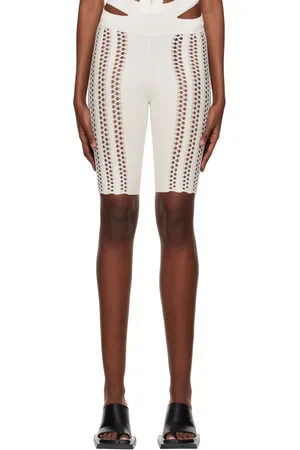 DION LEE Short Column blanc