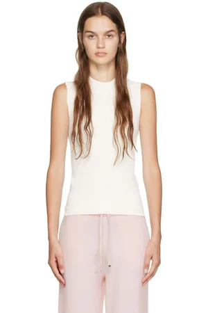 HUGO BOSS Débardeur Swook blanc cassé