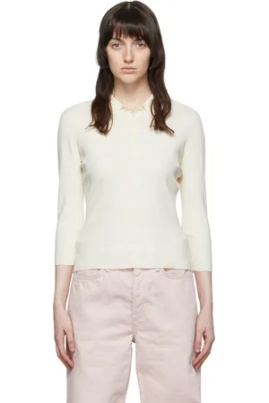 RAG&BONE Polo Pacey blanc cassé