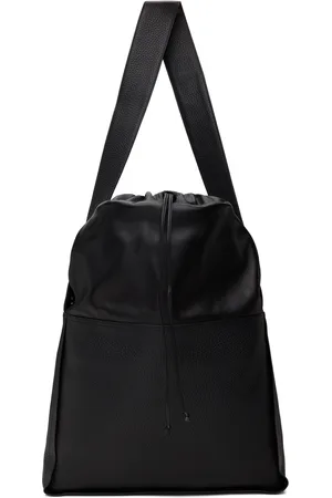 DRIES VAN NOTEN Sac seau noir à bandoulière