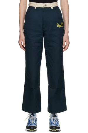 BAPE Pantalon de peintre bleu marine