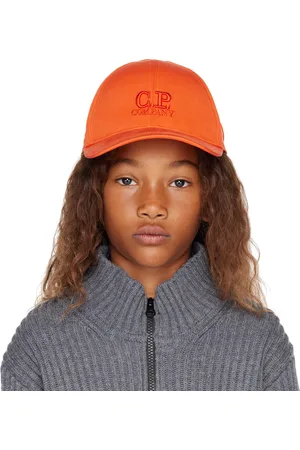 C.P. Company Enfant | Casquette orange à logo brodé