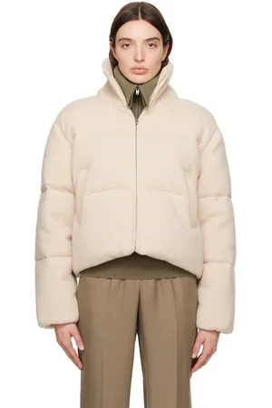 Joseph Blouson matelassé blanc cassé rembourré en duvet