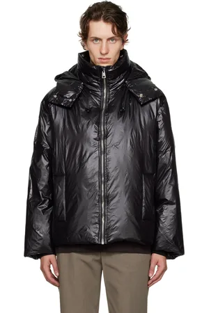 Etudes Blouson Zinc noir rembourré en duvet