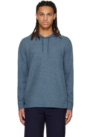Vince Pull à capuche isotherme bleu