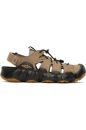 Keen Sandales style pêcheur Hyperport taupe en cuir