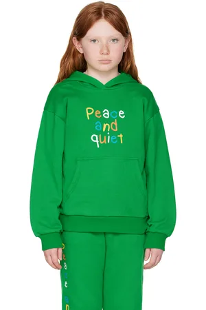Museum Of Peace & Quiet Enfant | Pull à capuche vert exclusif à SSENSE