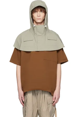 F/CE Capuche verte à visière