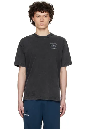 A Bathing Ape T-shirt Fancy noir à écussons à logo