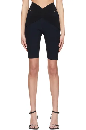 DION LEE Short X bleu marine