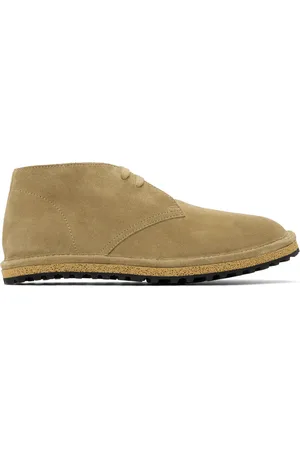 DRIES VAN NOTEN Chukkas beiges en suède