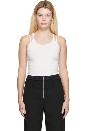 DION LEE Débardeur Density blanc