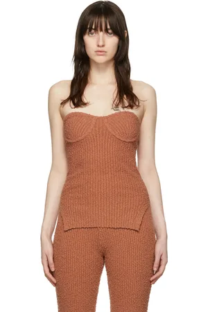Helmut Lang Camisole brune exclusive à SSENSE