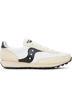 Saucony Baskets Trainer 80 blanc et blanc cassé