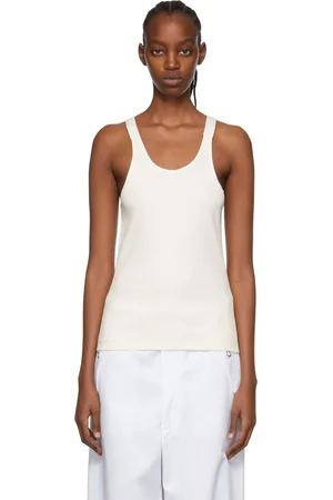 DION LEE Débardeur blanc exclusif à SSENSE
