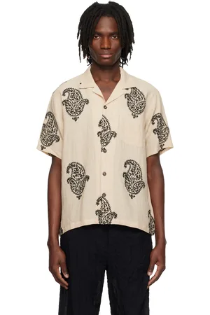 Kartik Research Chemise de camp beige