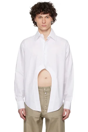 Kennel & Schmenger Chemise Geir blanche exclusive à SSENSE
