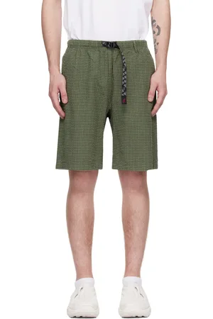 Gramicci Short vert à petits carreaux