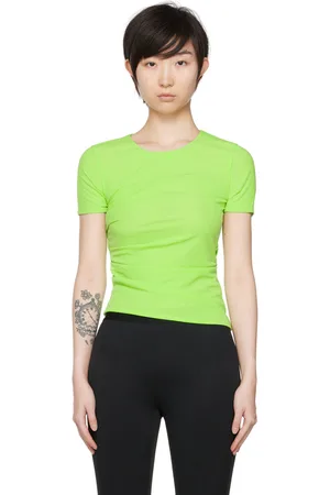 Helmut Lang T-shirt réversible vert