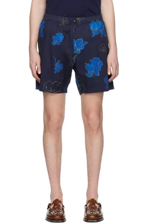 Saturdays NYC Short Ambrose Mānoa bleu édition Sig Zane