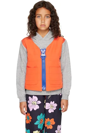 Marc Jacobs Enfant | Pull à capuche étagé gris