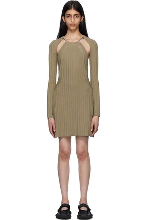 Eytys Robe courte Cleo kaki