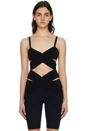 DION LEE Débardeur X noir