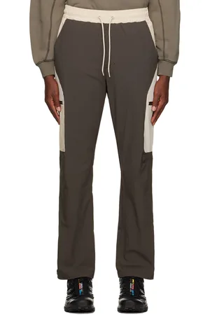 Parel Studios Pantalon de survêtement Vinson gris et blanc cassé
