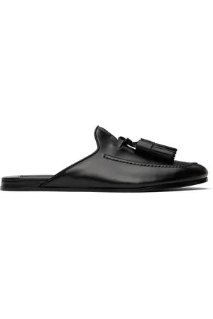 Givenchy Chaussons noirs en cuir
